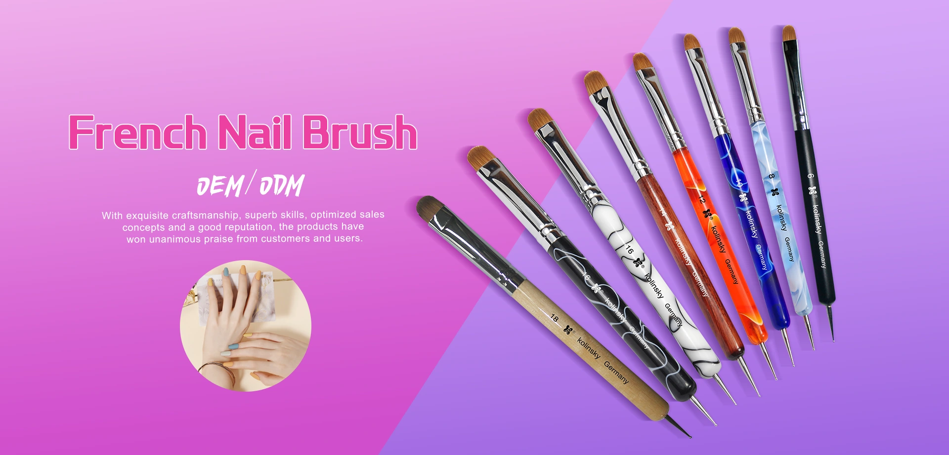 French Nail Brush Factory