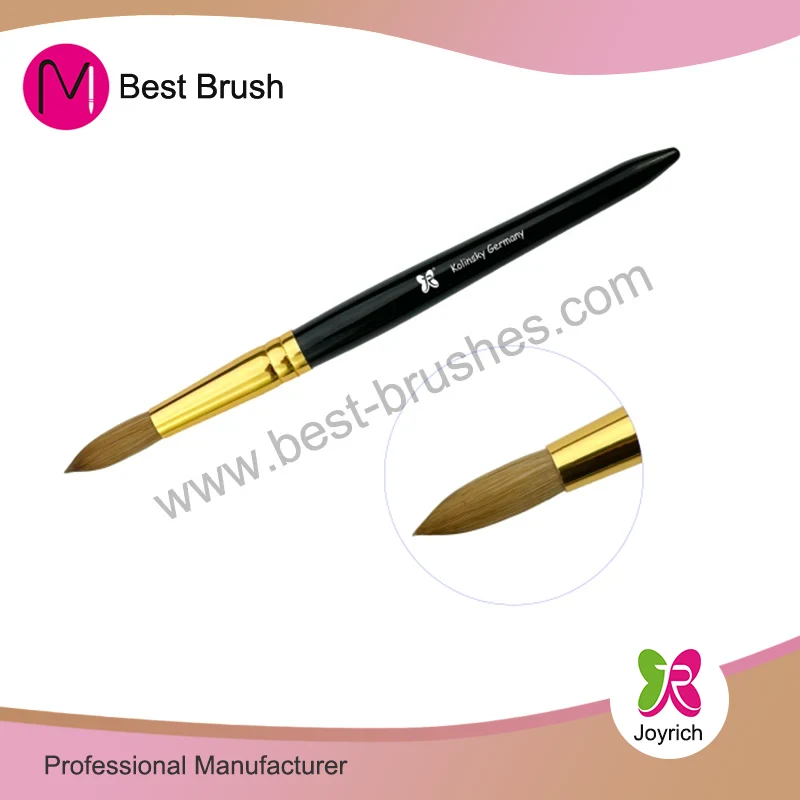 Black Kolinsky Acrylic Nail Brush