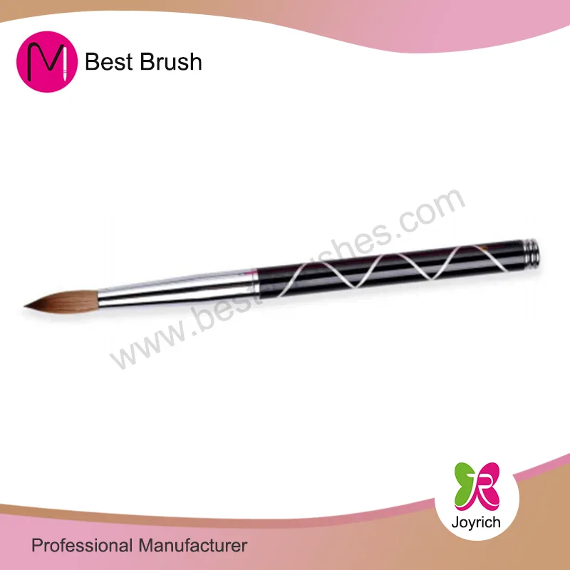 Black Pure Kolinsky Acrylic Nail Brush