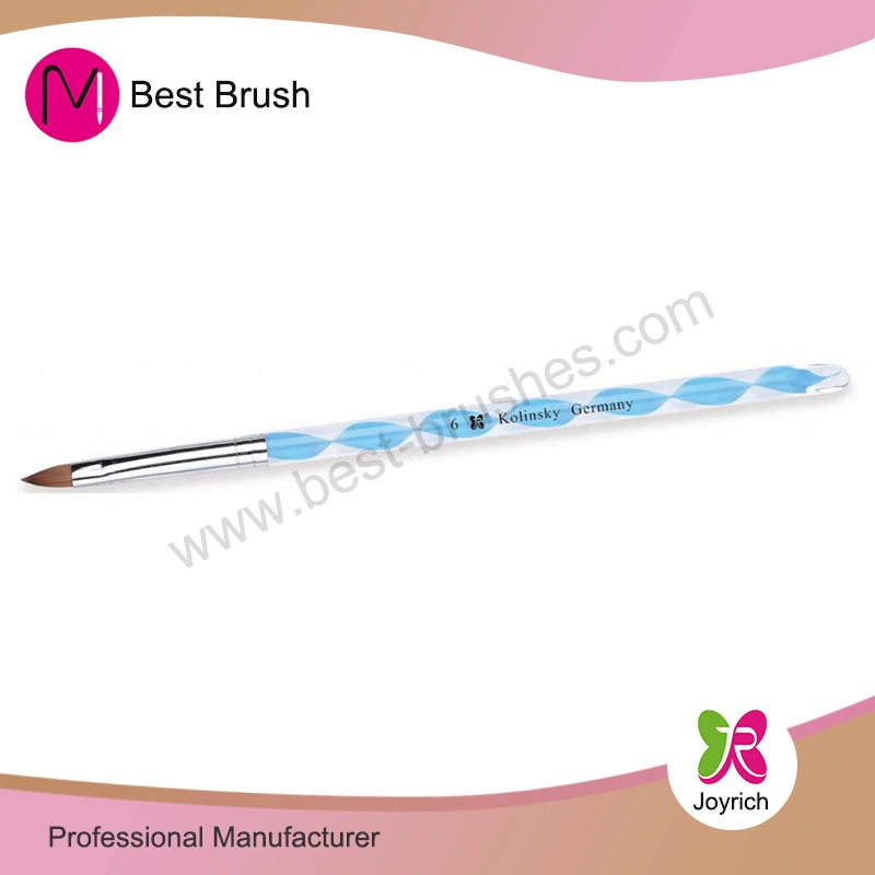 Blue Marble Kolinsky 3D Nail Brush
