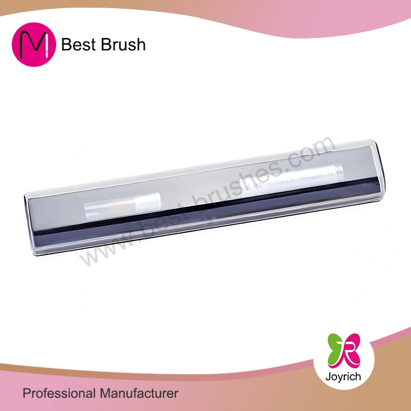 Clear Plastic Box Metal Dome Acrylic Nail Brush