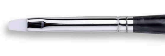 Grey White Marble Nylon Gel Nail Brush