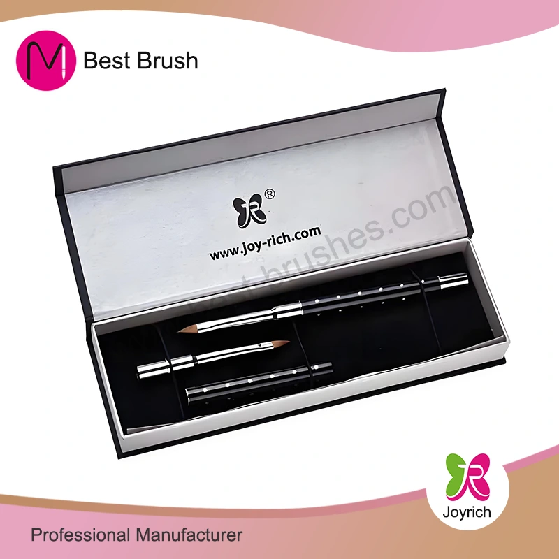 Big Black Paper Box For Acrylic Nail Brush
