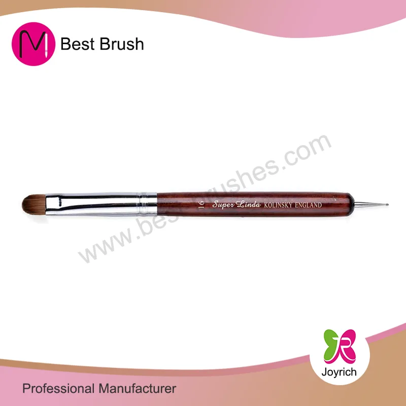 Red Wood Kolinsky French Nail Brush