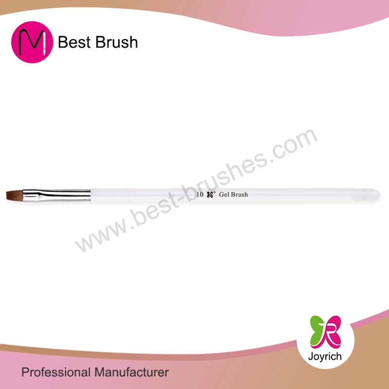 Transparent Long Acrylic Handle Gel Nail Brush